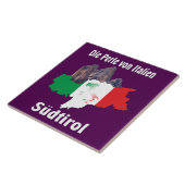 Südtirol – Alto Adige - Italien - Italia Fliese タイル (側面)