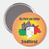Südtirol – Alto Adige - Italien - Italia Magnete マグネット (正面/裏面)