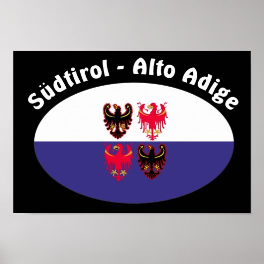 Südtirol – Alto Adige - Italien - Italia Poster ポスター (正面)