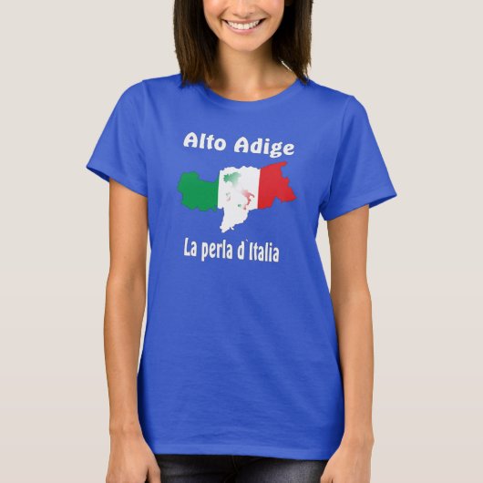 Südtirol – Alto Adige - Italien - Italia T-Shirt Tシャツ (正面)