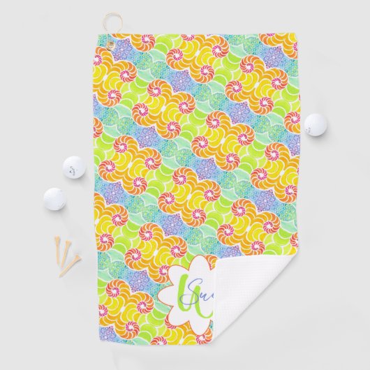 Sue Mosaic Golf Towel ゴルフタオル (インサイチュ)