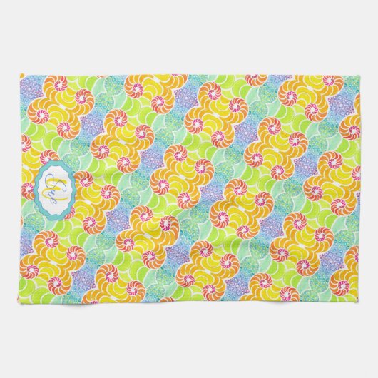 Sue Mosaic Kitchen Towel キッチンタオル (横)