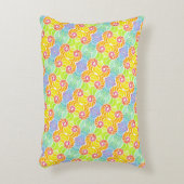 Sue Mosaic Throw Pillow アクセントクッション (正面(垂直))