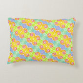 Sue Mosaic Throw Pillow アクセントクッション (裏面)