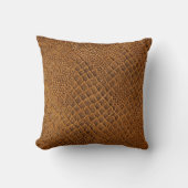 suede with beautiful patternpattern,snake,texture, クッション (正面)