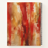 Sueño de Fuego y Plata ノートブック (裏面)