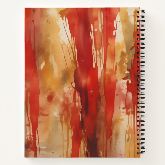 Sueño de Fuego y Plata ノートブック (裏面)