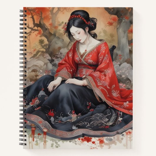 Sueño de Kuro-Hime ノートブック (正面)