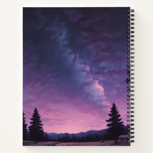 Sueño de Lavanda ノートブック (裏面)