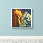 “Sueño en Azul” – Lienzo decorativo キャンバスプリント (インサイチュ (ウッドフロア))