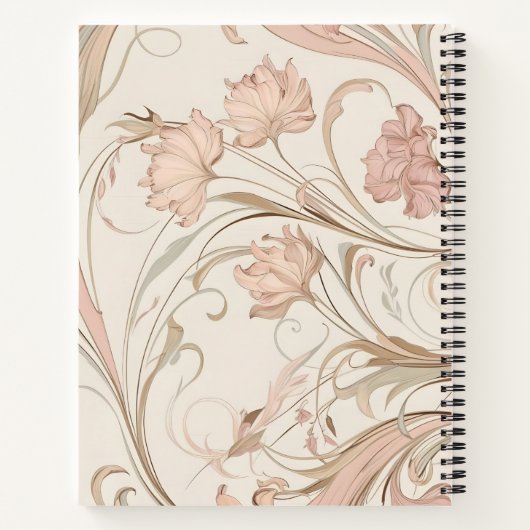 Sueño Floral ノートブック (裏面)