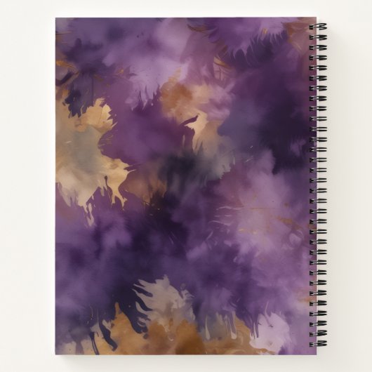 Sueños de Lavanda ノートブック (裏面)