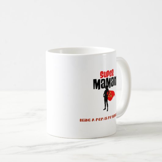 Suer Maman コーヒーマグカップ (正面右)