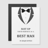 Suet Up Be My花婿介添人磁気カード (正面/裏面)