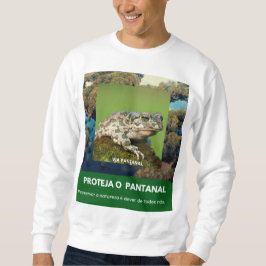 Suéter Básico Masculino Via Pantanal Sapo スウェットシャツ
