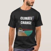 SUEZ Channel Block Meme Climate Conversion Plastic Tシャツ (正面)