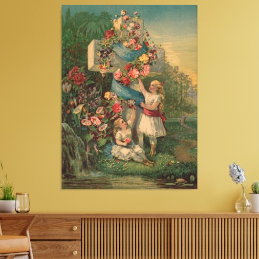 Suffer little children to come unto me  キャンバスプリント (インサイチュ (リビング))