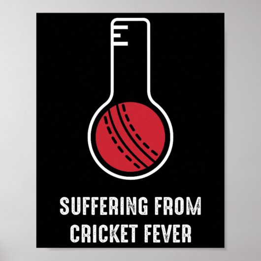 Suffering From Cricket Fever  ポスター (正面)
