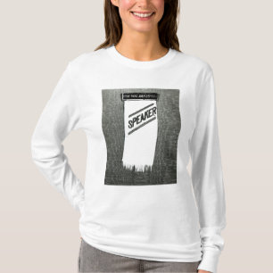Suffragetteの会合のためのスピーカーのバッジ Tシャツ