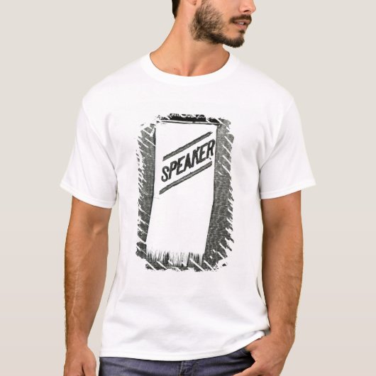 Suffragetteの会合のためのスピーカーのバッジ Tシャツ (正面)