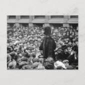 Suffragetteは通りをヒット： 1910年代初期 ポストカード (正面)