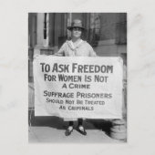 Suffragette for Alice Paul, 1917 ポストカード (正面)