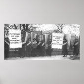 Suffragettes Picket the White House ポスター (正面)