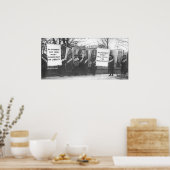 Suffragettes Picket the White House ポスター (キッチン)