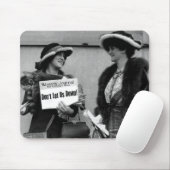 Suffragists: "" mousepadの下の私達を許可しないで下さい マウスパッド (マウス)
