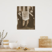 Suffragists Mrs. McCormick and Mrs. Parker ポスター (キッチン)