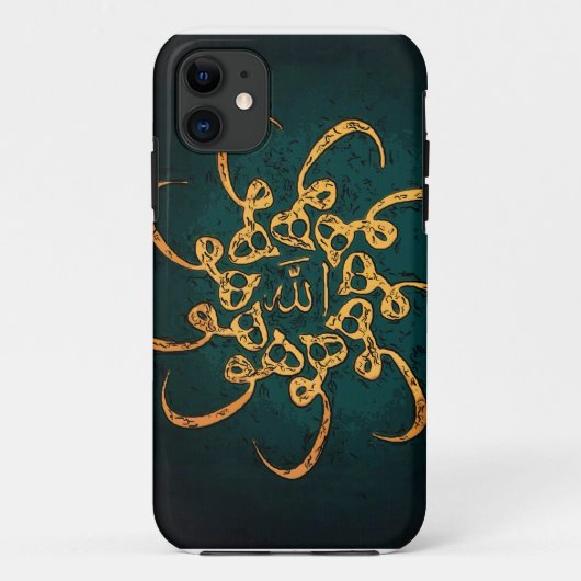 Sufiの芸術- Hu Case-Mate iPhoneケース (裏面)