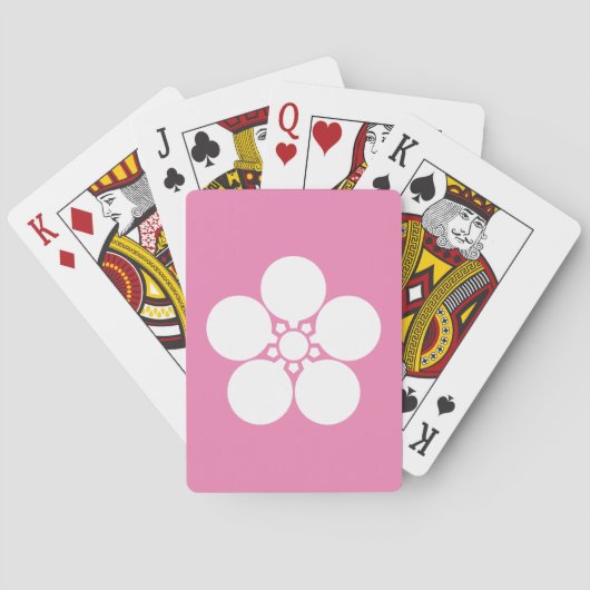 Suga umebachi playing cards トランプ (裏面)