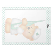 Sugar Bearをテーマにしたメモ帳 ノートパッド (正面)