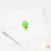 Sugar Bug 3 no logoステッカー ラウンドシール (封筒)