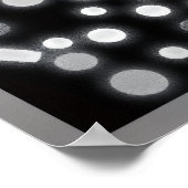 Sugar Coated Rain B&W Poster ポスター (角)