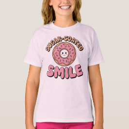 Sugar-Coated Smile | ドーナツの子供たち Tシャツ