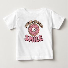 Sugar-Coated Smile | ドーナツ ベビーTシャツ