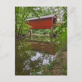 Sugar Creek Covered Bridge (グレナーム、イリノイ) ポストカード