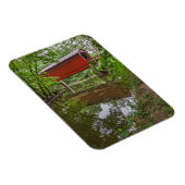 Sugar Creek Covered Bridge （グレナーム、イリノイ） マグネット (右側)