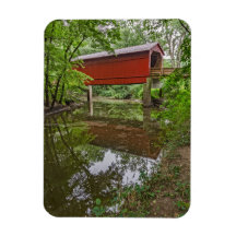 Sugar Creek Covered Bridge （グレナーム、イリノイ）