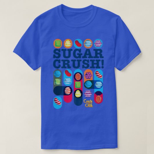 Sugar Crush Candy Crop 1608 Tシャツ (デザイン正面)
