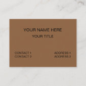 Sugar Donut Doughnut Bakery 名刺 (裏面)