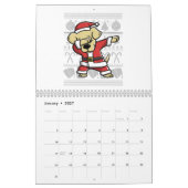 Sugar Glider Dabbing Halloween カレンダー (1月 2027)