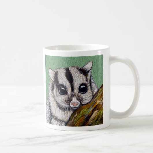Sugar Glider Painting コーヒーマグカップ (右)