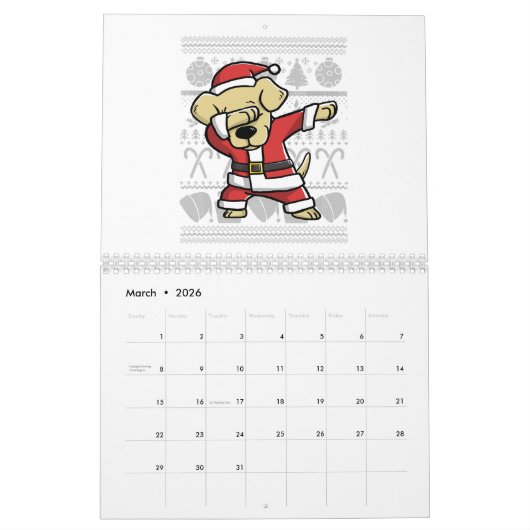 Sugar Glider Yoga Pose カレンダー (3月 2026)