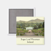 Sugar Loaf Mountain, County Wicklow，アイルランド マグネット (正面/裏面)