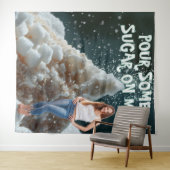 Sugar Party Celebration Photo Backdrop タペストリー (インサイチュ(横))