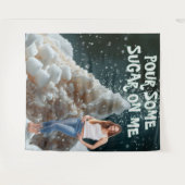 Sugar Party Celebration Photo Backdrop タペストリー (正面(横))