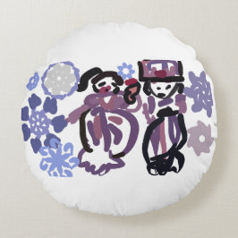 Sugar plum dance  ラウンドクッション