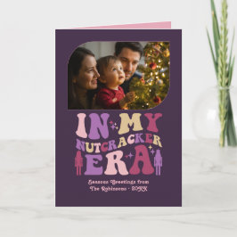 Sugar Plum Fun Retro Christmas Photos シーズンカード